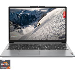 Laptop Lenovo 15.6'' IdeaPad 1 15ALC7, FHD, Procesor AMD Ryzen™ 7 5700U (8M Cache, up to 4.3 GHz), 16GB DDR4, 1TB SSD, AMD Radeon, No OS, Cloud Grey