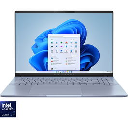 Laptop ASUS 16'' Vivobook S 16 OLED S5606MA, 3.2K 120Hz, Procesor Intel® Core™ Ultra 7 155H (24M Cache, up to 4.80 GHz), 16GB LPDDR5X, 1TB SSD, Intel Arc, Win 11 Pro, Mist Blue