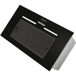 Hota incorporabila Candy CPY5MBG, Putere de absorbtie 298 mc/h, 3 viteze, LED, 52 cm, Sticla neagra