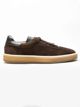 Pantofi Casual Barbati Maro Din Piele Intoarsa Naturala Talpa Ortopedica BMan0416