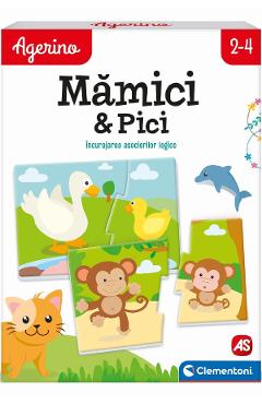 Joc educativ Agerino: Mamici si pici