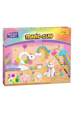 Set de modelat Magic Clay. Unicorn