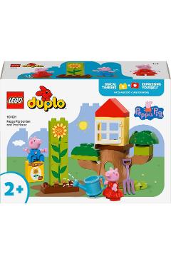 Lego Duplo. Gradina si casa din copac a Purcelusei Peppa