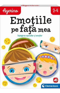 Joc educativ Agerino: Emotiile pe fata mea
