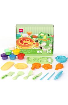Set plastilina: Dough. Pizza, pasta and veggie party