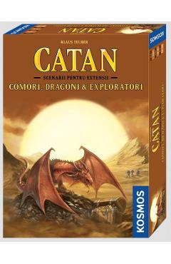 Catan - Scenarii pentru extensii: Comori, dragoni si exploratori