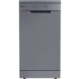 Masina de spalat vase Candy CDPH 2L1049S, 10 seturi, 5 programe, 45 cm, Clasa E, argintiu