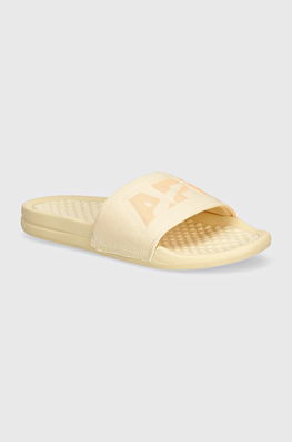 APL Athletic Propulsion Labs Papuci TECHLOOM SLIDE Femei, Culoarea Galben, 2.4.002224