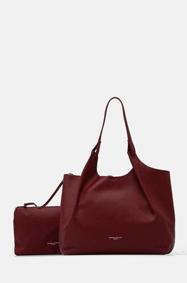 Gianni Chiarini Poseta De Piele DUA Culoarea Bordo, BS 9720 RNGDBL Burgundia