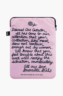 LOQI Husa Laptop Guerrilla Girls Roz