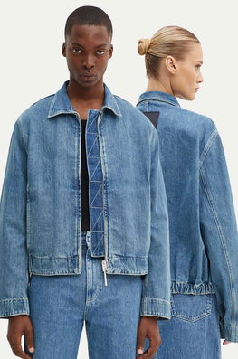 Sunnei Geaca Jeans De Tranzitie, RTWXOUW004 Albastru