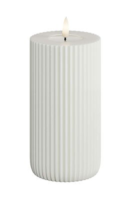 Deluxe Homeart Lumânare Led 8 X 15 Cm Alb