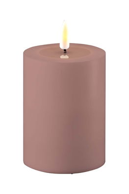 Deluxe Homeart Lumânare Led 7,5 X 10 Cm Roz
