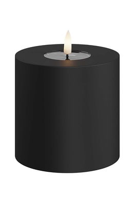 Deluxe Homeart Lumânare Led 10 X 10 Cm Negru