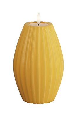Deluxe Homeart Lumânare Led 10 X 15 Cm Galben