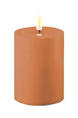 Deluxe Homeart Lumânare Led 7,5 X 10 Cm Maro