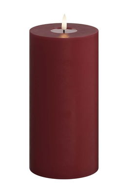 Deluxe Homeart Lumânare Led 10 X 20 Cm Burgundia