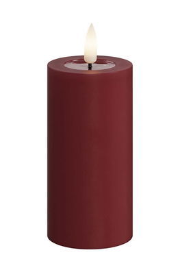 Deluxe Homeart Lumânare Led 5 X 10 Cm Burgundia