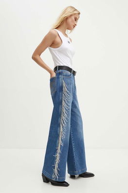 MUNTHE Jeansi TAGASSO Femei High Waist, 243143024308 Albastru