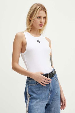MUNTHE Top Din Bumbac TEZZA Culoarea Alb, 243111024362