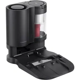 Roborock Onyx, Statie inteligenta de golire automata, Compatibila cu Roborock S7, Cu sac antibacterial si filtru HEPA, Negru