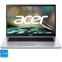 Laptop Lenovo Acer Aspire 3 A317-54-53H1 cu procesor Intel® Core™ i5-1235U pana la 4,4GHz, 17.3, Full HD, IPS, 16 GB DDR4, 512GB SSD, Intel® Iris® Xe Graphics, No OS, Pure Silver