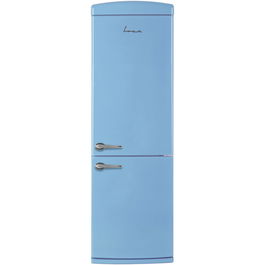 Combina frigorifica Fram FC-VRR341BLE++, 340 l, Less Frost, Clasa E, Iluminare LED, Control mecanic, H 186 cm, Albastru