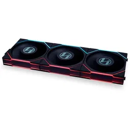 Vent LianLi UNI TL LCD SER 3x120mm NEGRU