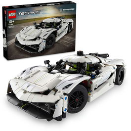 LEGO® Technic - Hipermasina Koenigsegg Jesko Absolut alba 42184, 801 piese