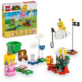 LEGO® Super Mario - Aventuri cu LEGO® Peach™ interactiva 71441, 208 piese