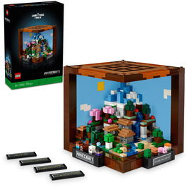 LEGO® Minecraft - Masa de lucru 21265, 1195 piese
