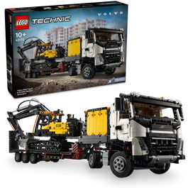 LEGO® Technic - Camionul FMX si excavatorul electric EC230 de la Volvo 42175, 2274 piese
