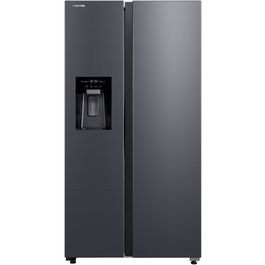Side by side Toshiba GR-RS755WI-PMJ(06), 568 l, No Frost, Clasa E, Ice Maker 3 in 1, Wifi, Argintiu