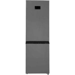 Combina frigorifica Toshiba GR-RB449WE-PMJ(49), 338 l, No Frost, Clasa E, Afisaj LED, Control electronic, Iluminare LED, H 185.8 cm, Argintiu