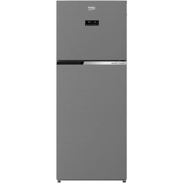 Frigider cu doua usi Beko RDNT401E40SZXBN, 375 l, NeoFrost Dual Cooling, HarvestFresh, NutriFreeze, Display touch, No Frost Freezer, Clasa E, H 172 cm, Inox
