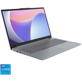 Laptop Lenovo IdeaPad Slim 3 15IAH8 cu procesor Intel® Core™ i5-12450H pana la 4.4GHz, 15.6 Full HD, 8GB LPDDR5, 512GB SSD, Intel® UHD Graphics, No OS, Arctic Grey