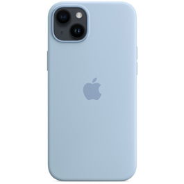 Husa de protectie Apple Silicone Case with MagSafe pentru iPhone 14 Plus, Sky