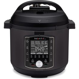 Multicooker Instant Pot Pro 6, 1200W, 11 programe, 28 presetari, Capacitate 6 litri, Capac detasabil, Negru
