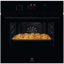 Cuptor incorporabil Electrolux EOFDP46BK, 65 l, Autocuratare pirolitica, Afisaj digital, Control touch, Grill, Clasa A+, Negru