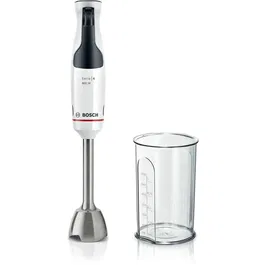 Mixer vertical ErgoMaster MSM4W221, 800 W, cuplaj ceramic, picior mixare inoxidabil, pahar de masurare, Alb/ negru grey