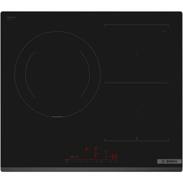 Plita incorporabila Bosch PVJ631HC1E, Inductie, 4 zone de gatit, Smart Hood Connect, Combi Zone, PerfectFry Plus , 60 cm, Negru