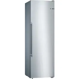 Congelator Bosch GSN36BIEP, 255 l, 4 sertare, No Frost, Clasa E, H 186 cm, Inox Antiamprenta