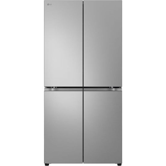 Side by side LG GMB860PYDE, 530 l, No Frost, Multi-Door, Clasa E, H 179 cm, Inox
