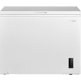 Lada frigorifica Tesla RH2500ME, clasa E, 249L, H 85cm, Functie frigider, Control electronic, Display, Alb