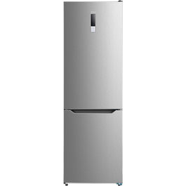 Combina frigorifica Tesla RC3100FMXE, clasa E, 310L, Total No Frost, Display LED, H 188, Inox