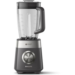Blender Philips HR3020/20 Seria 5000, 1000 W, Lame noi ProBlend Plus, Vas cu straturi ProBlend Plus, 3 viteze plus Impuls, Lame detasabile, capacitate 2 litri, Gri inchis