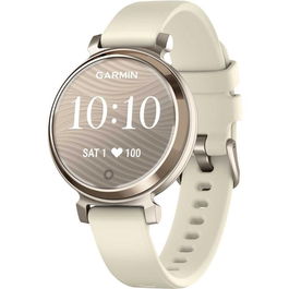 Smartwatch Garmin Lily 2, 35mm, curea silicon, Cream Gold/Coconut