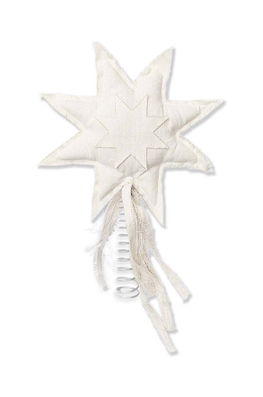 Ferm LIVING Glob De Crăciun Vela Star Treetopper Bej
