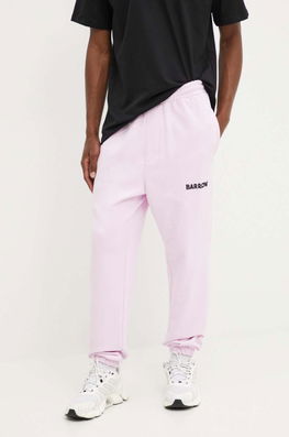 Barrow Pantaloni De Trening Culoarea Roz, Cu Imprimeu, F4BWUAFP135