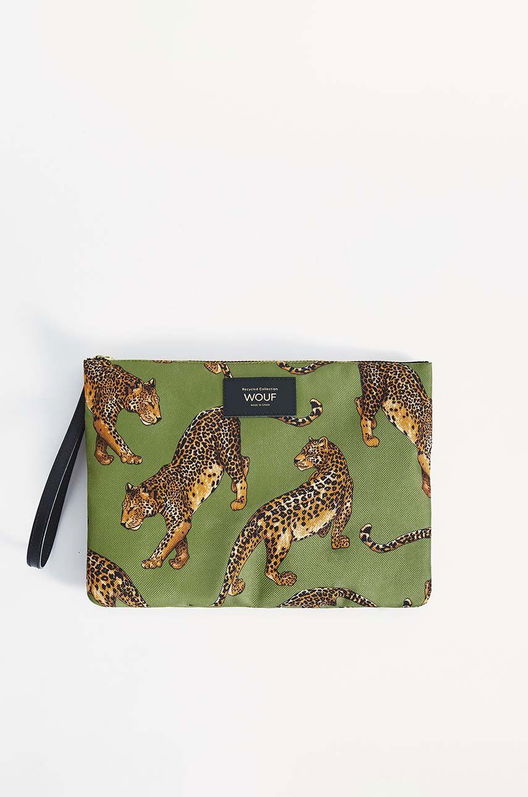 WOUF Poseta Olive Leopard XL Multicolor